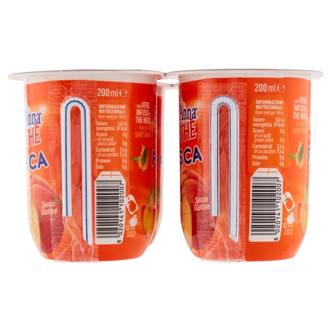 SanThè Sant'Anna Pesca 4 x 200 ml