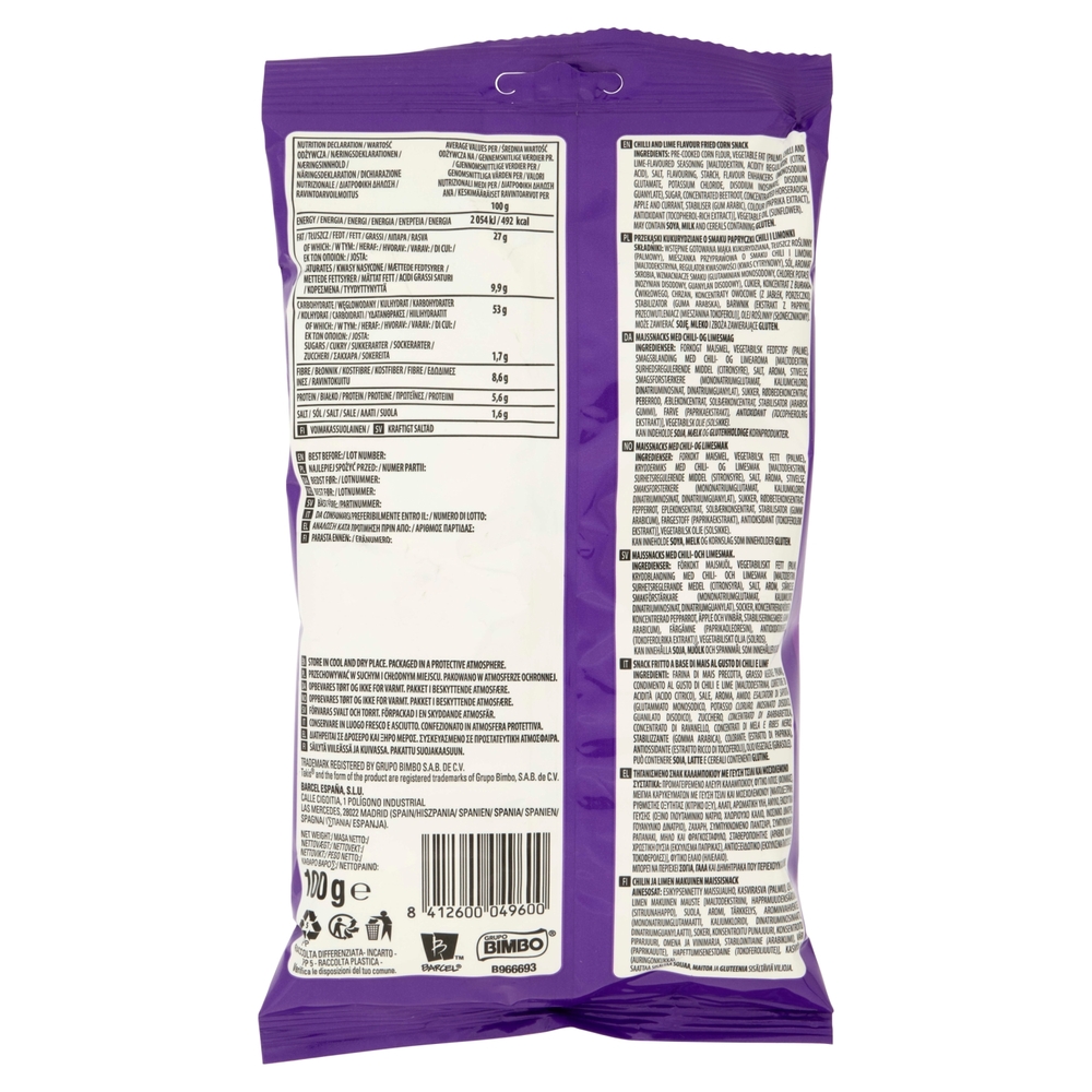 Takis Fuego Seasoned Chili and Lime Flavour Fried Corn Snack 100 g