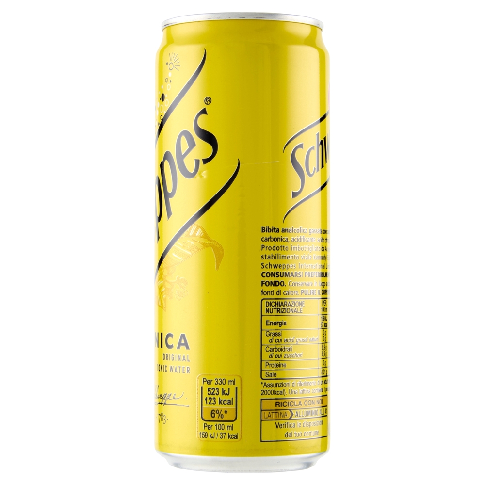 Schweppes Tonica ttina sleek 0,33 L