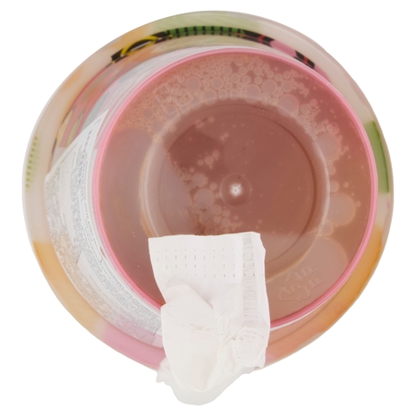 O's Bubble Jelly Popping Boba Strawberry Peach Green Tea 350 ml