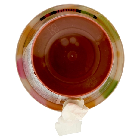 O's Bubble Jelly Popping Boba Lychee Mango Green Tea 350 ml