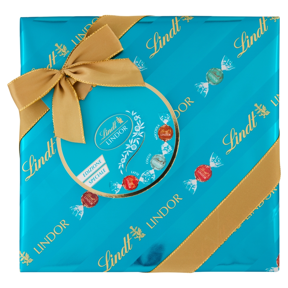 Lindt Lindor Cioccolatini assortiti cioccolato Scatola Natale Limited edition 287 g