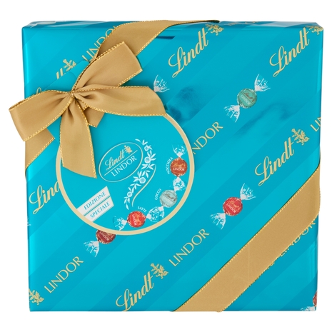 Lindt Lindor Cioccolatini assortiti cioccolato Scatola Natale Limited edition 287 g