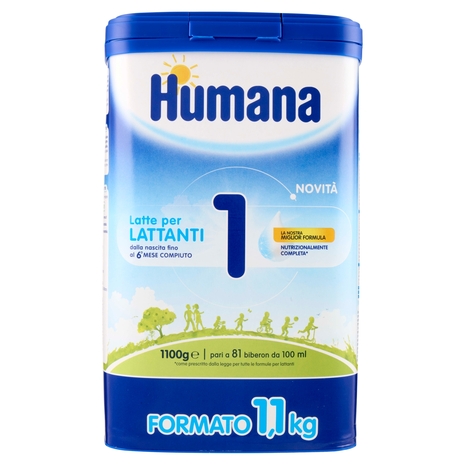 Humana 1 Latte per Lattanti 1,1 kg