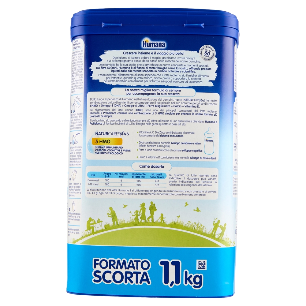 Humana Probalance 2 Latte di Proseguimento 1,1 kg