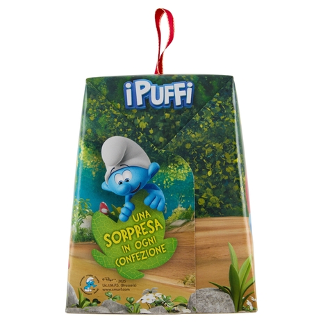 Balocco Mini Panettone con gocce di cioccolato i Puffi 90 g