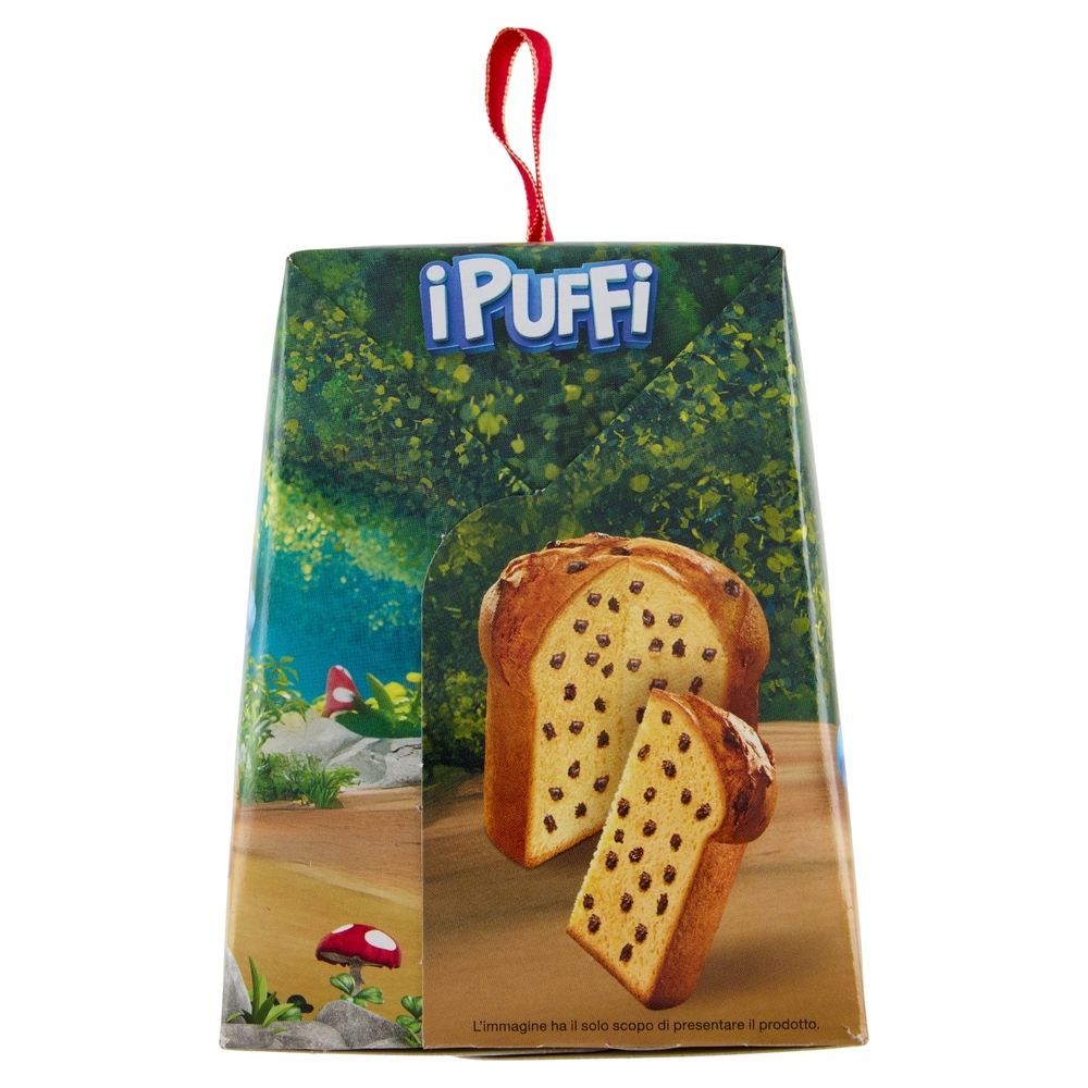Balocco Mini Panettone con gocce di cioccolato i Puffi 90 g
