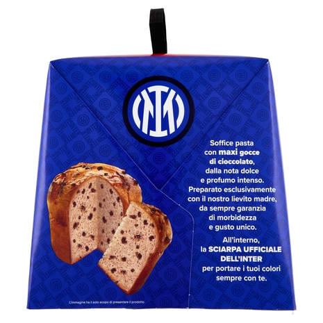 Balocco Panettone gocce di cioccolato Inter 500 g