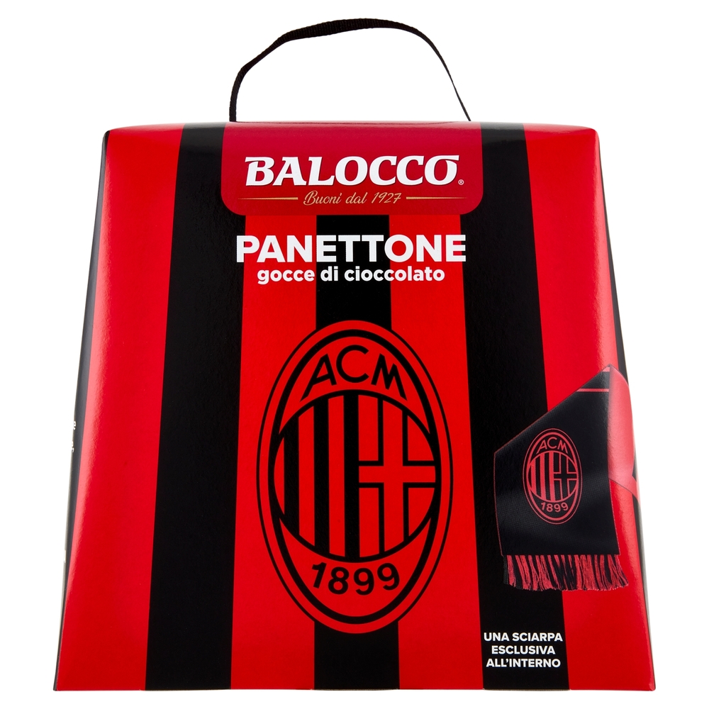 Balocco Panettone gocce di cioccolato Milan 500 g