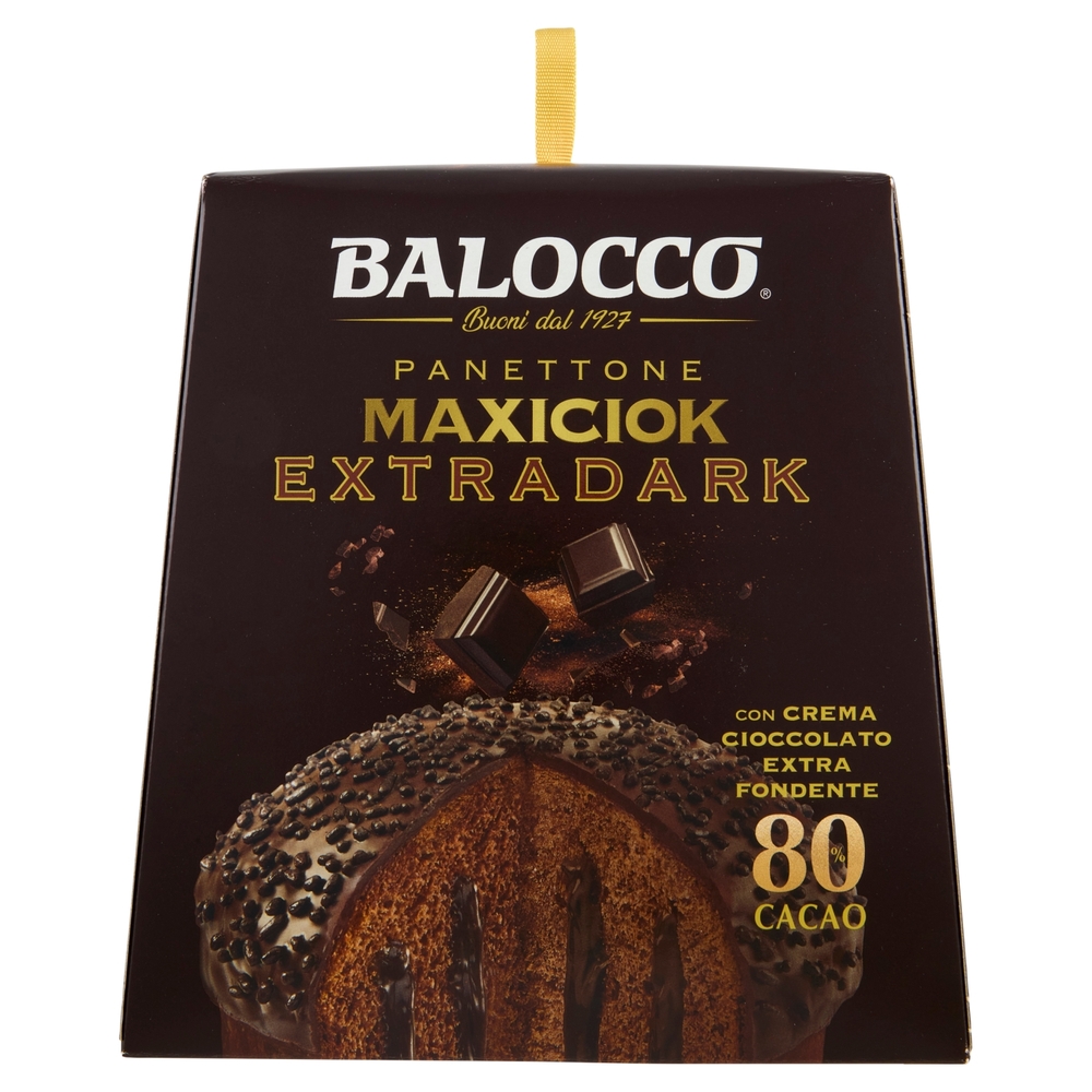 Balocco Panettone Maxiciok Extradark 800 g