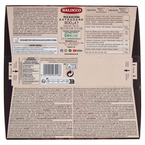 Balocco Panettone Maxiciok Extradark 800 g