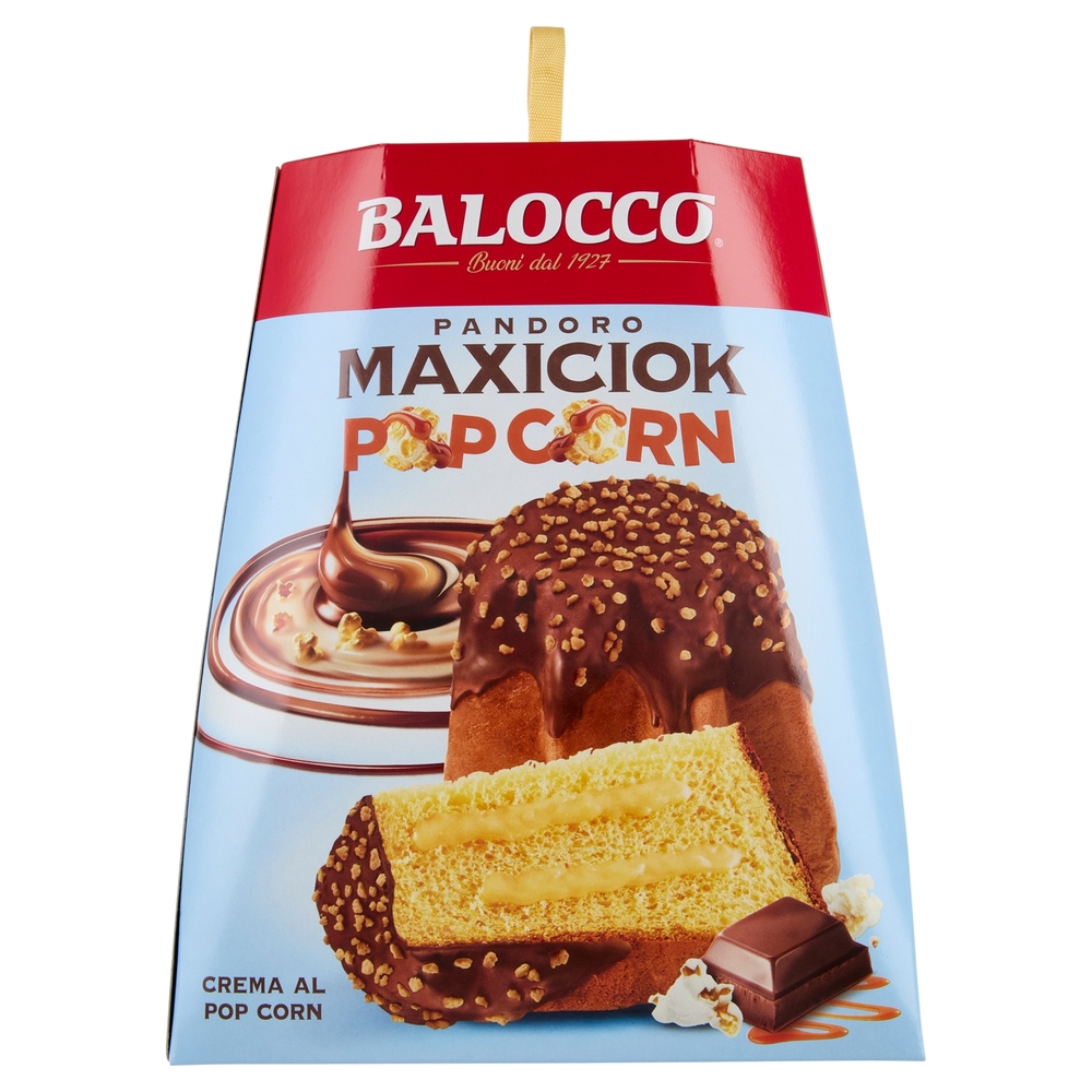 Balocco Pandoro Maxiciok Pop Corn 800 g