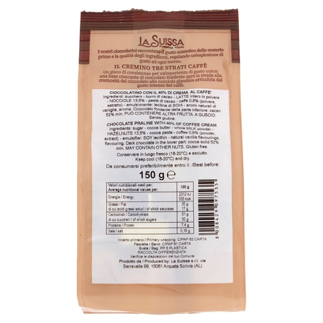 La Suissa Tre Strati Caffè 150 g