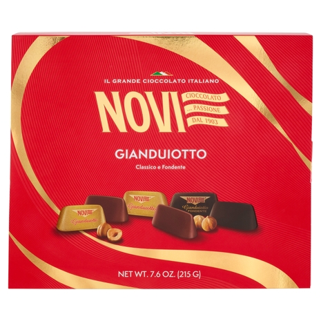 Novi Gianduiotto Classico e Fondente 215 g