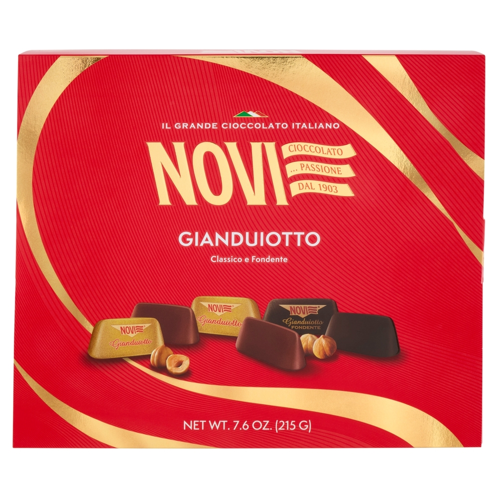 Novi Gianduiotto Classico e Fondente 215 g