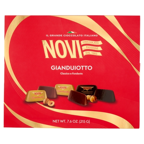 Novi Gianduiotto Classico e Fondente 215 g