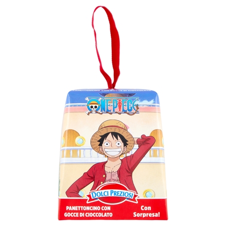 Dolci Preziosi Panettoncino con Gocce di Cioccolato One Piece 100 g