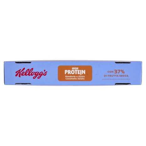 Kellogg's High Protein 25% Mandorle e Gusto Caramello Salato 4 x 35 g