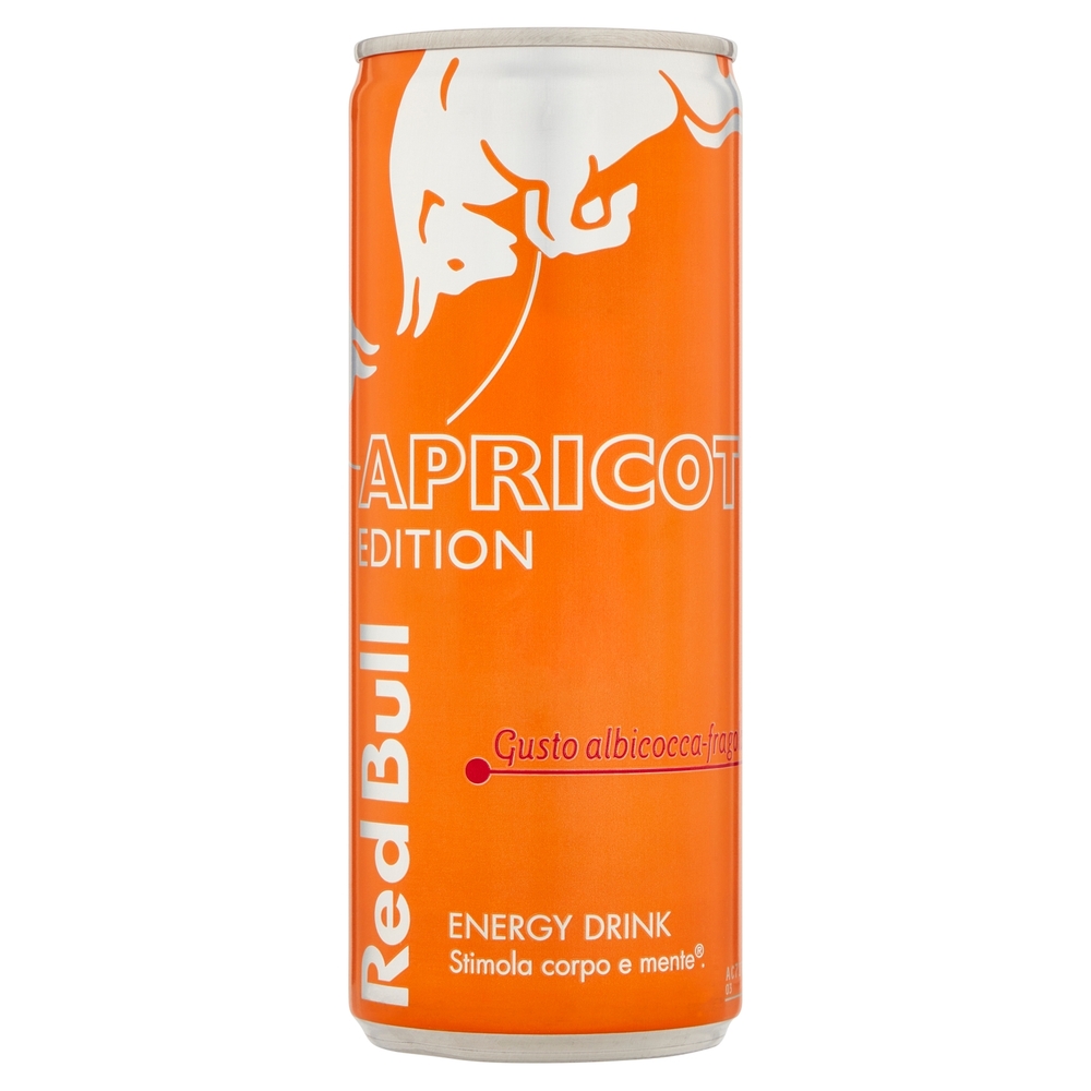 Red Bull Energy Drink, Gusto Albicocca Fragola, 250 ml
