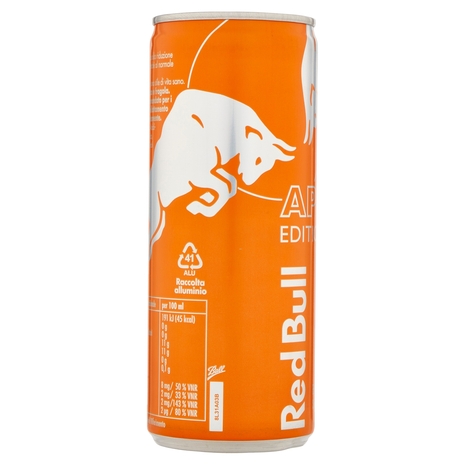 Red Bull Energy Drink, Gusto Albicocca Fragola, 250 ml