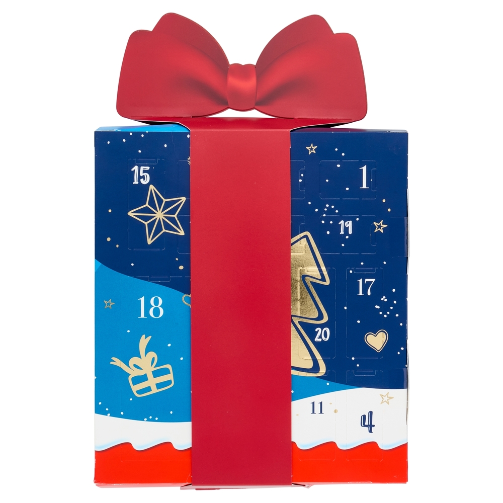 Kinder Calendario dell'Avvento Pacco regalo 24 pezzi 214 g