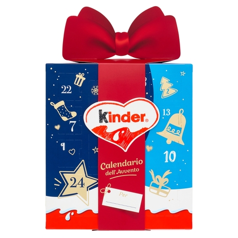 Kinder Calendario dell'Avvento Pacco regalo 24 pezzi 214 g