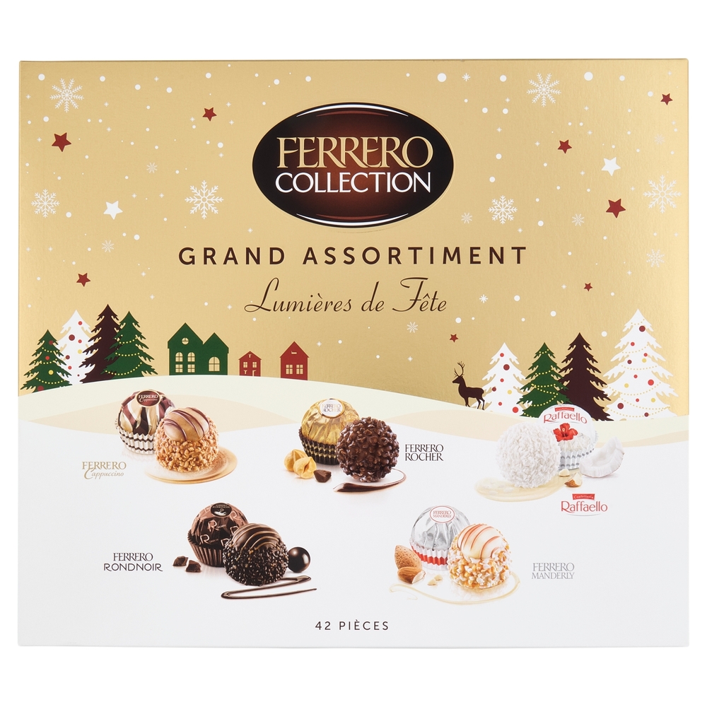 Ferrero Collection Grand Assortiment Lumières de Fete 42 pezzi 431 g