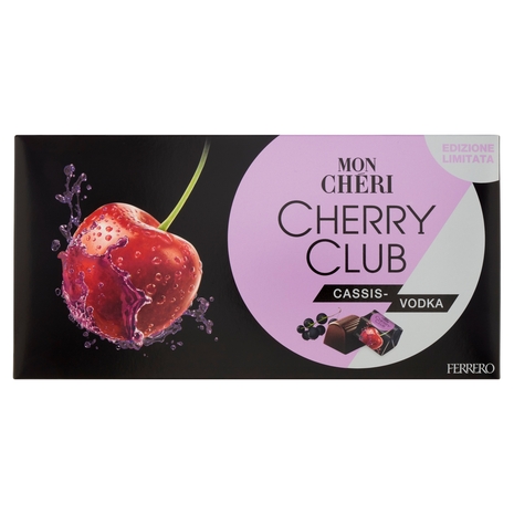 Mon Chéri Cherry Club Cassis-Vodka 15 pezzi 157 g