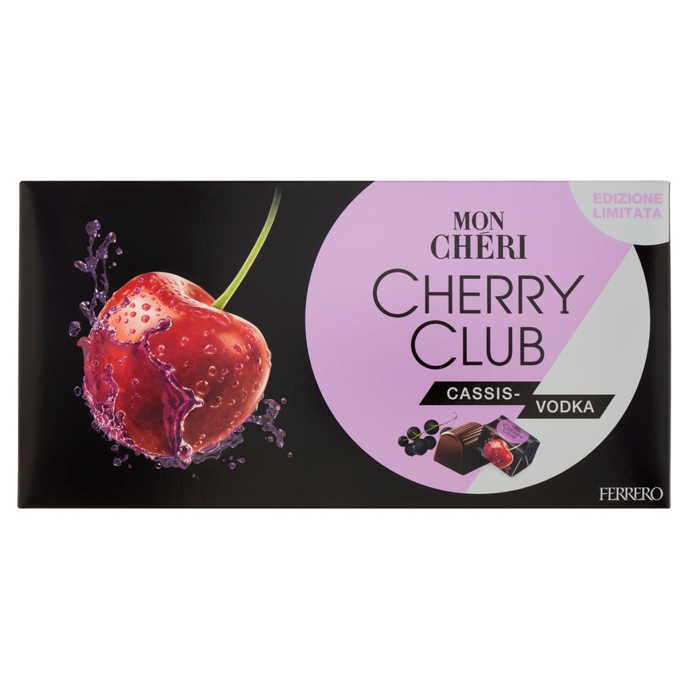 Mon Chéri Cherry Club Cassis-Vodka 15 pezzi 157 g