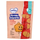 MELLIN Puzzle Crackers, Pomodoro e Basilico, Senza Sale e Zuccheri, adatto dai 15 mesi, 105g