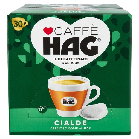 Caffè Hag Classico- 30 Cialde Caffè Decaffeinato ESE 44mm 210g