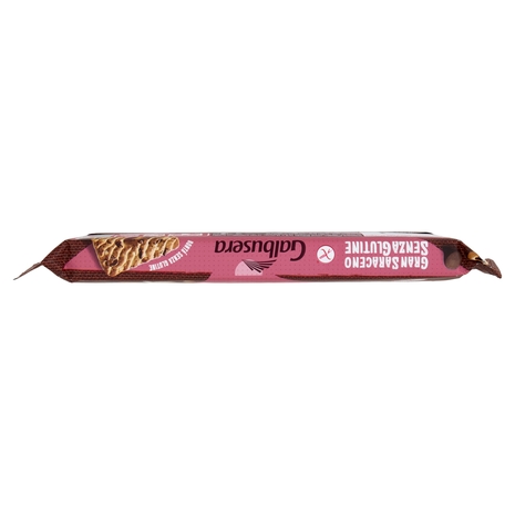 Galbusera Gran Saraceno Senza Glutine con Golose Gocce di Cioccolato 260 g (6 monoporzioni)