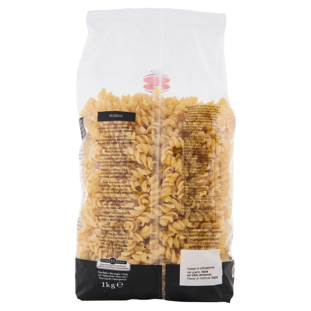 Garofalo Ristorante Fusilli 63 Pasta di Gragnano IGP 1 kg