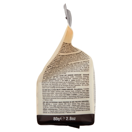 Fiorentini i Croccanti Quadrotti di Riso Cioccolato Fondente 80 g