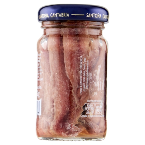 Consorcio Filetti di Acciughe in Olio di Oliva Pesca del Cantabrico 65 g