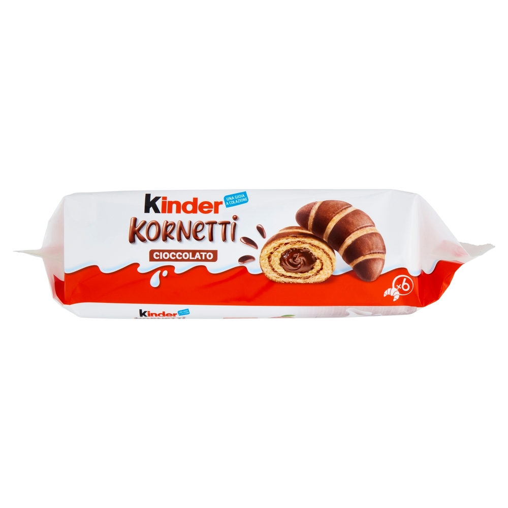 kinder Kornetti Cioccolato 6 x 45 g