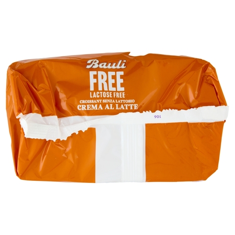 Bauli Free Lactose Free Croissant Senza Lattosio Crema al Latte 5 x 45 g