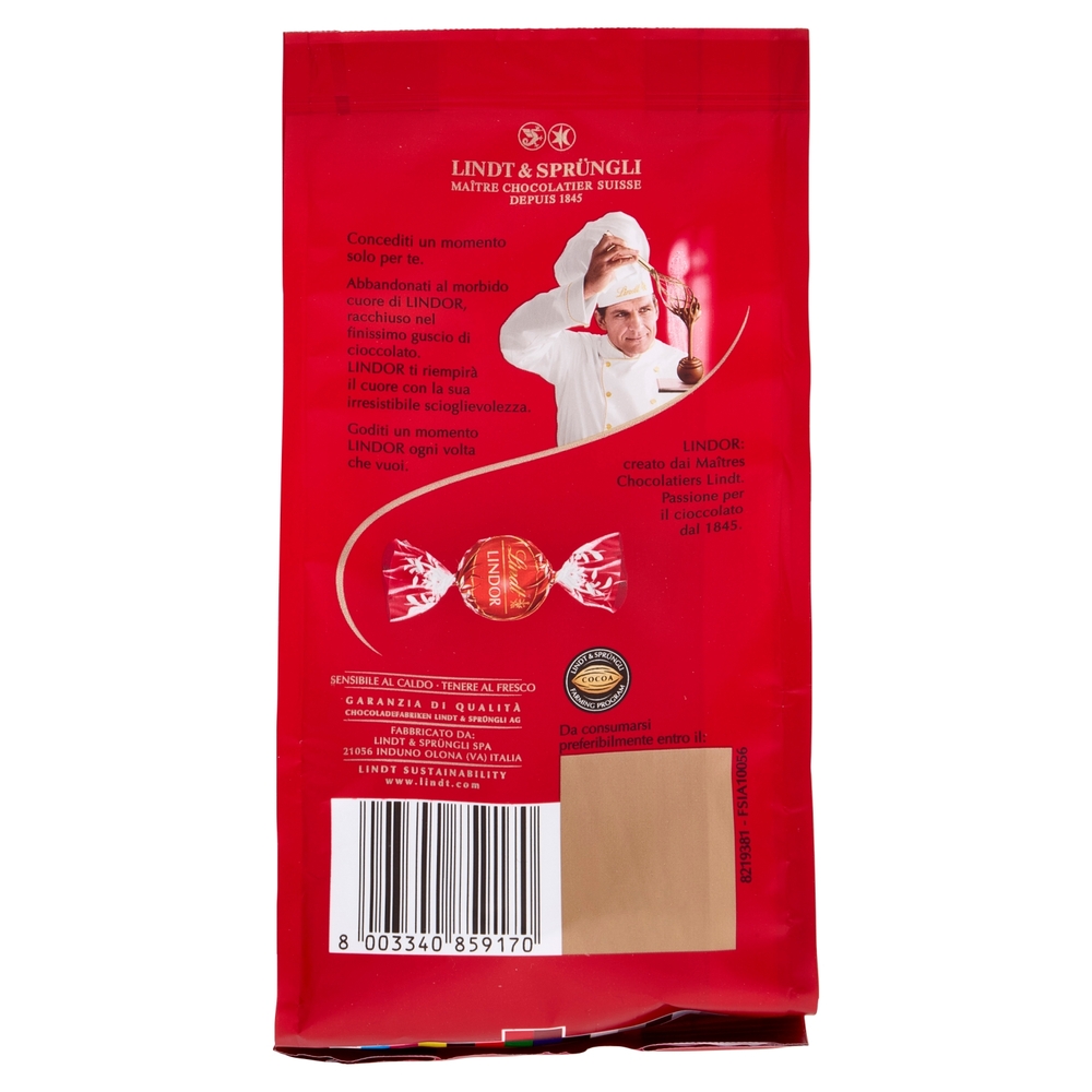 Lindt Lindor Cioccolatini Cioccolato al Latte 112 g