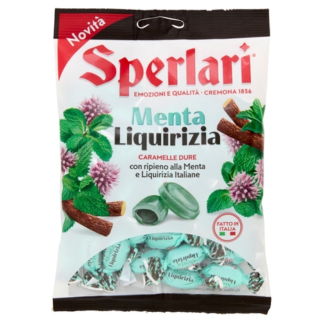 Sperlari Menta Liquirizia Caramelle Dure 150 g