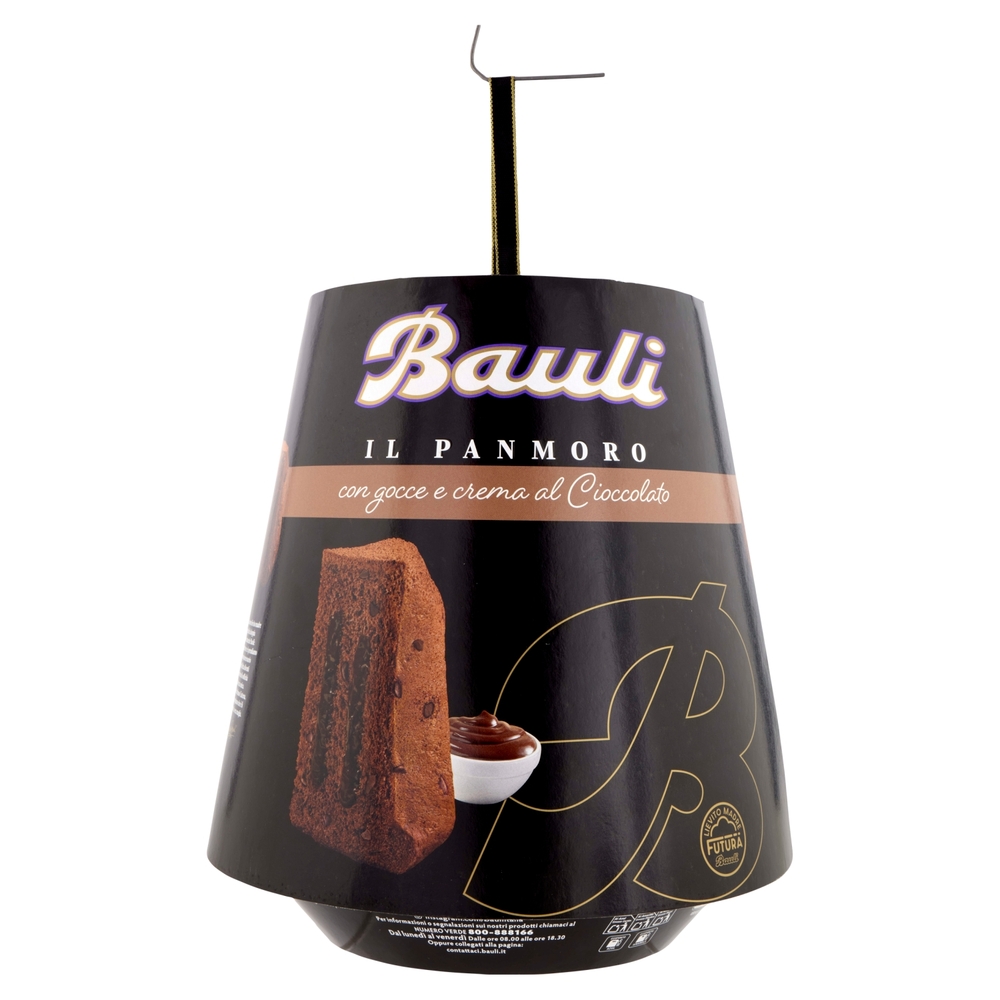 Bauli il Panmoro con gocce e crema al Cioccolato 750 g