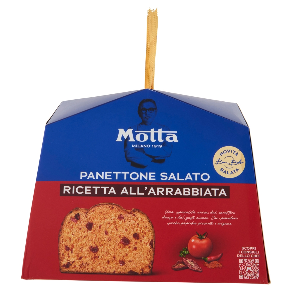 Motta Panettone Salato Ricetta all'Arrabbiata 450 g