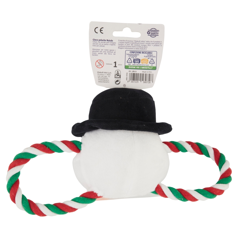 Vitakraft Gioco peluche Natale 1 pz
