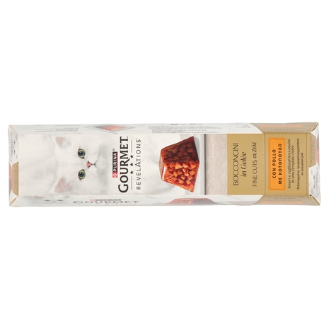 PURINA GOURMET Revelations Bocconcini in Gelée con Pollo 4 x 57 g