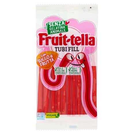 Fruit-tella Tubi Fill 125 g