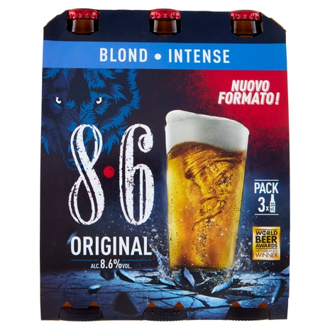 8.6 Original 3 x 33 cL