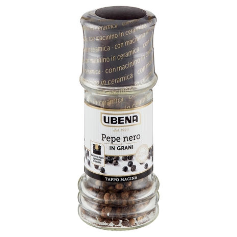Ubena Pepe nero in Grani Tappo Macina 40 g