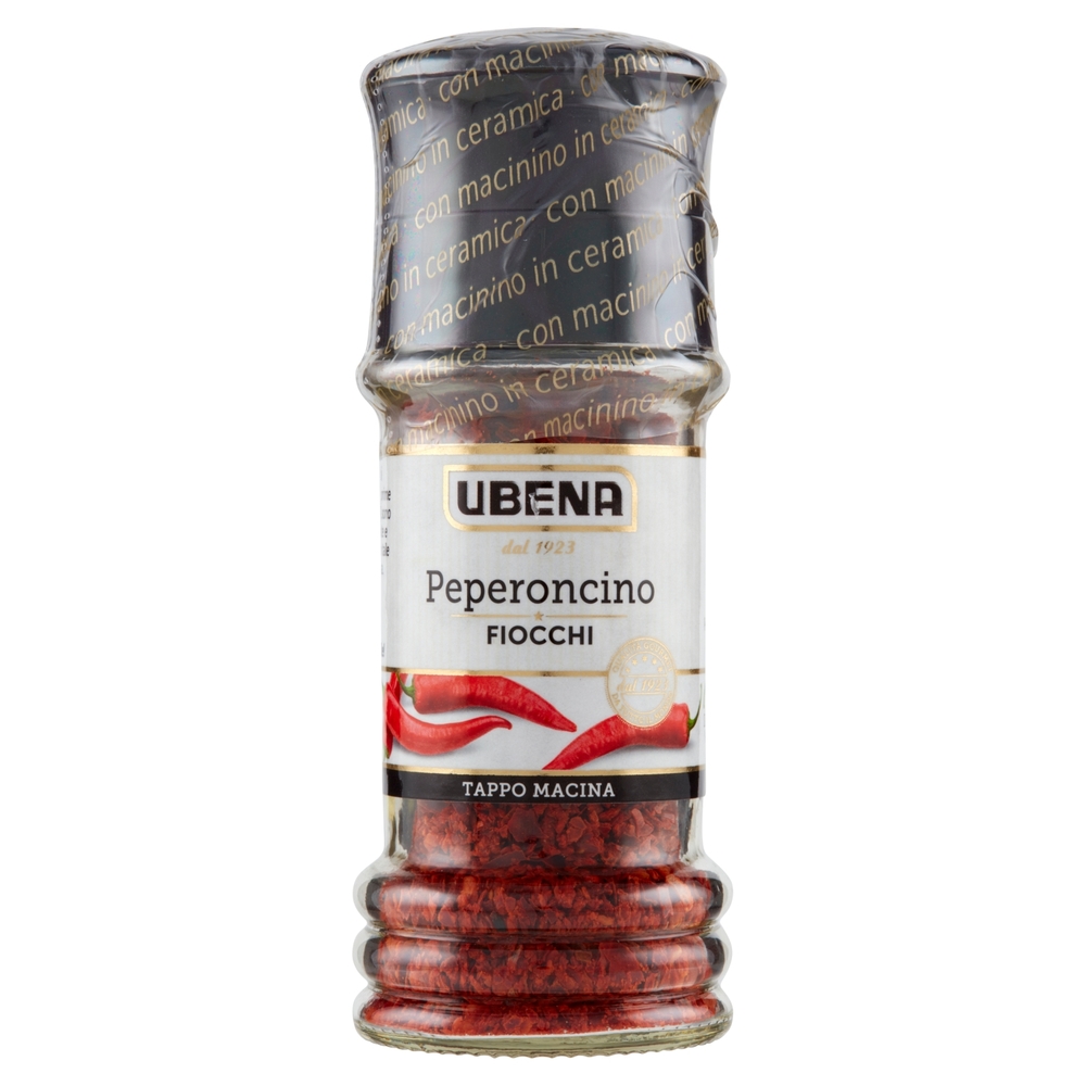 Ubena Peperoncino Fiocchi Tappo macina 30 g