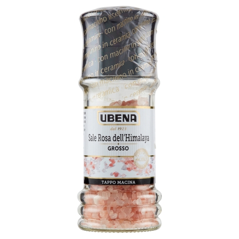 Ubena Sale Rosa dell'Himalaya Grosso Tappo Macina 80 g