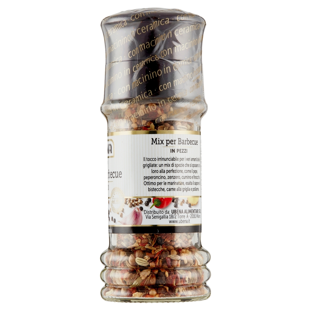 Ubena Mix per Barbecue in Pezzi Tappo Macina 40 g