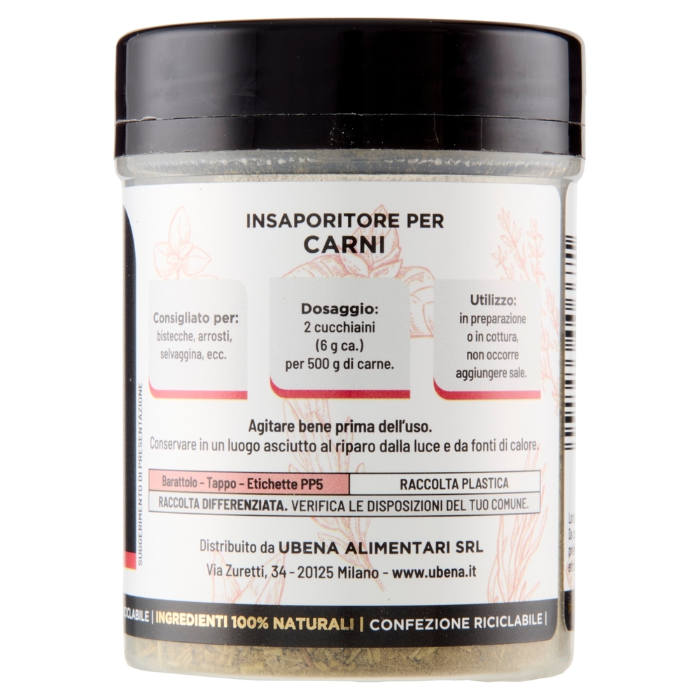 Ubena Insaporitore per Carni Ricetta Classica 90 g